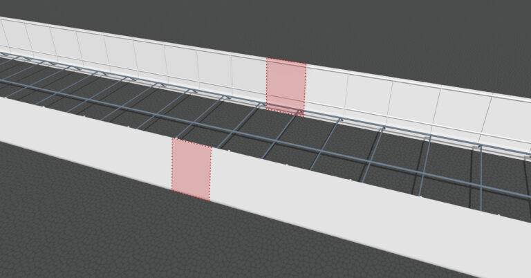 Skarva ihop med överlapp om ca en ruta.